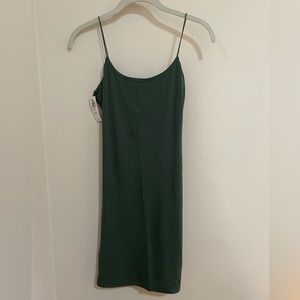 Aritzia Wilfred Free Green Dress